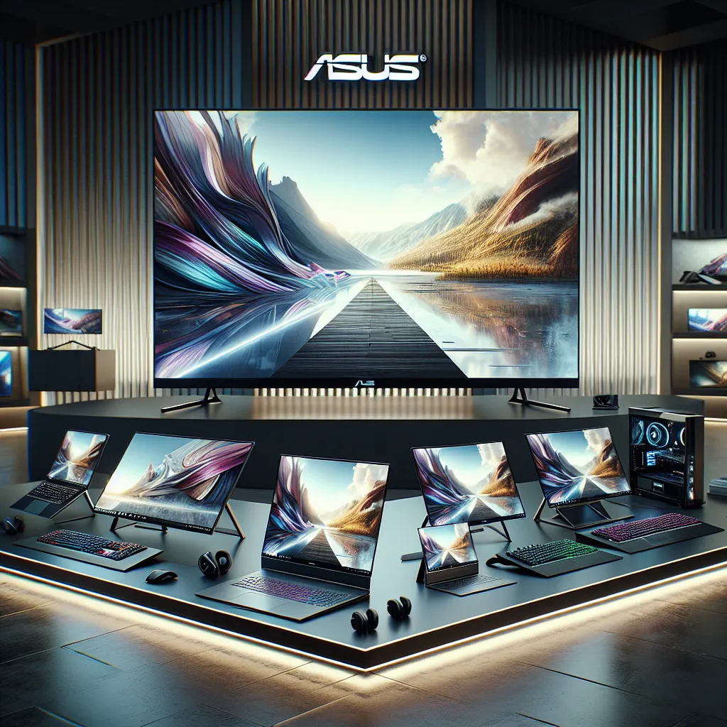 ASUS: Laptopy i All-in-One – Innowacje dla Pracy, Gier i Tworzenia