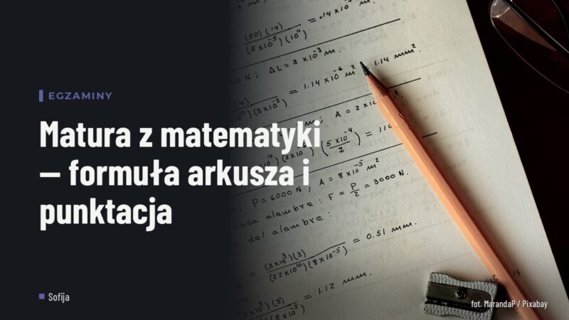 Matura z matematyki — formuła arkusza i punktacja
