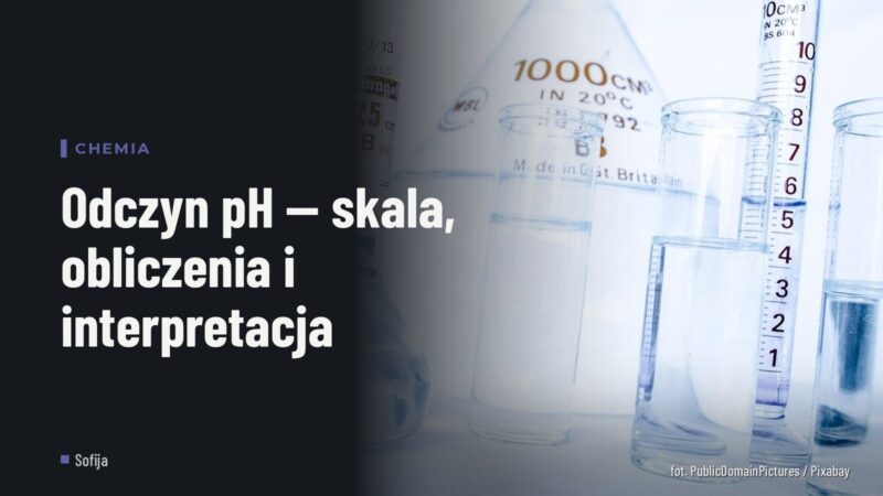 Odczyn pH — skala, obliczenia i interpretacja