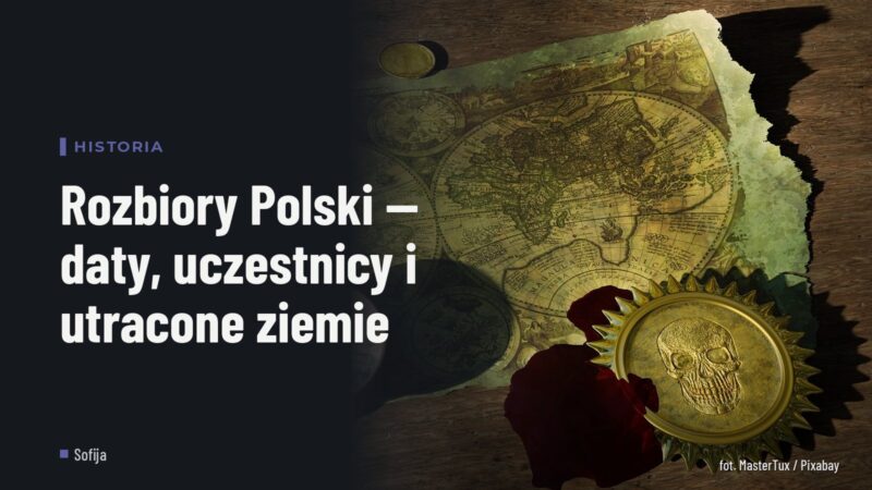 Rozbiory Polski — daty, uczestnicy i utracone ziemie