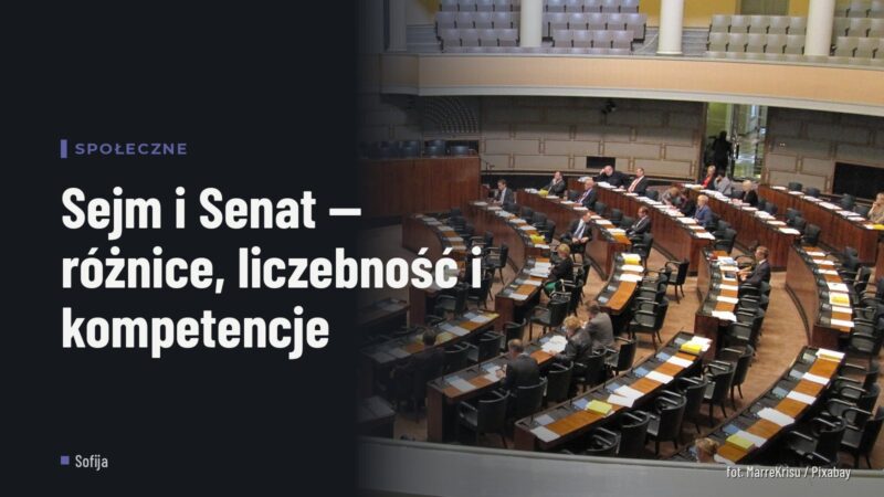 Sejm i Senat — różnice, liczebność i kompetencje