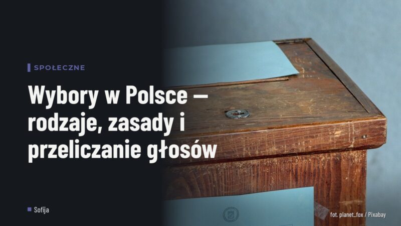 Wybory w Polsce — rodzaje, zasady i przeliczanie głosów